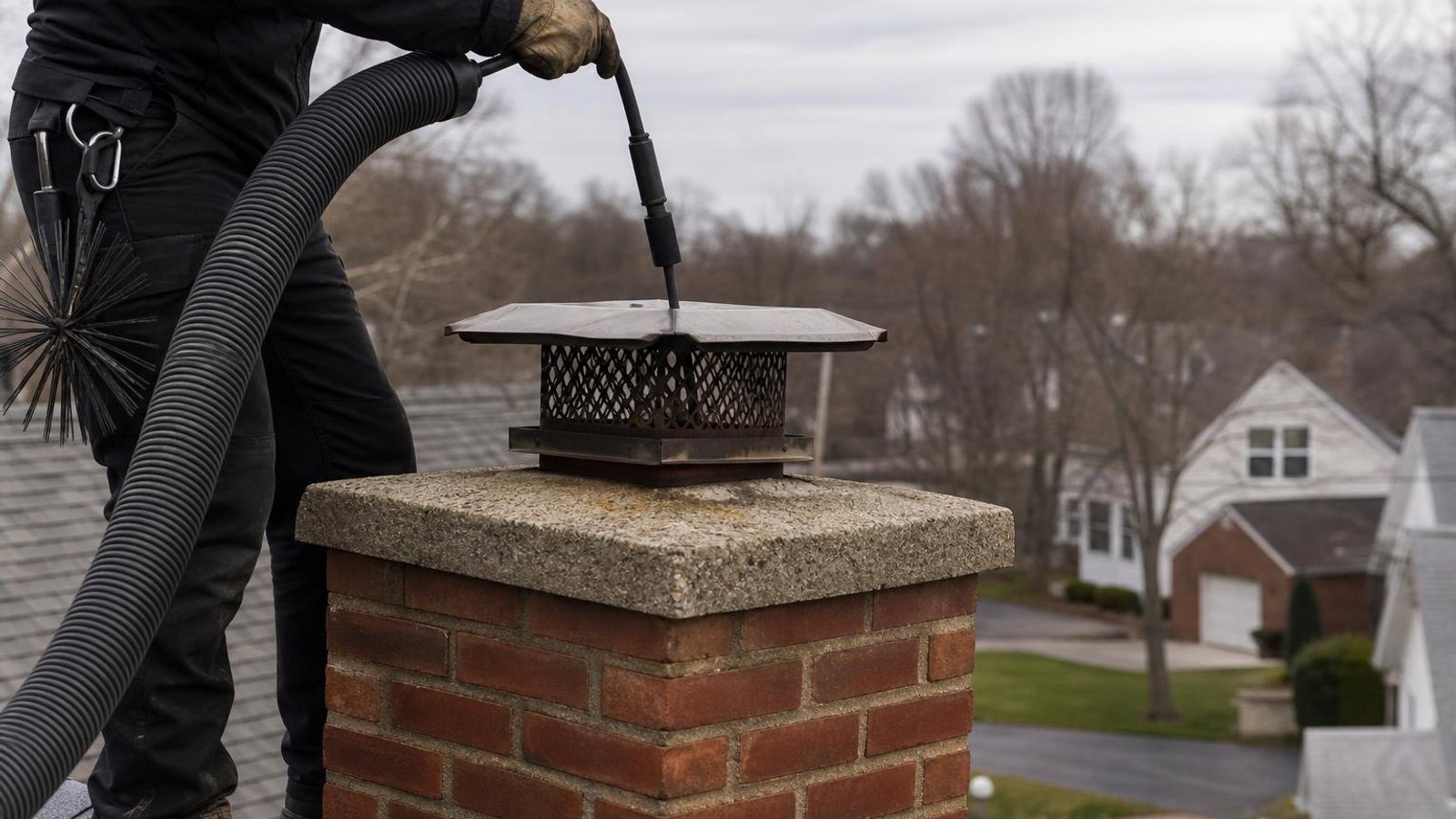 Practical chimney sweep & inspection in Cincinnati